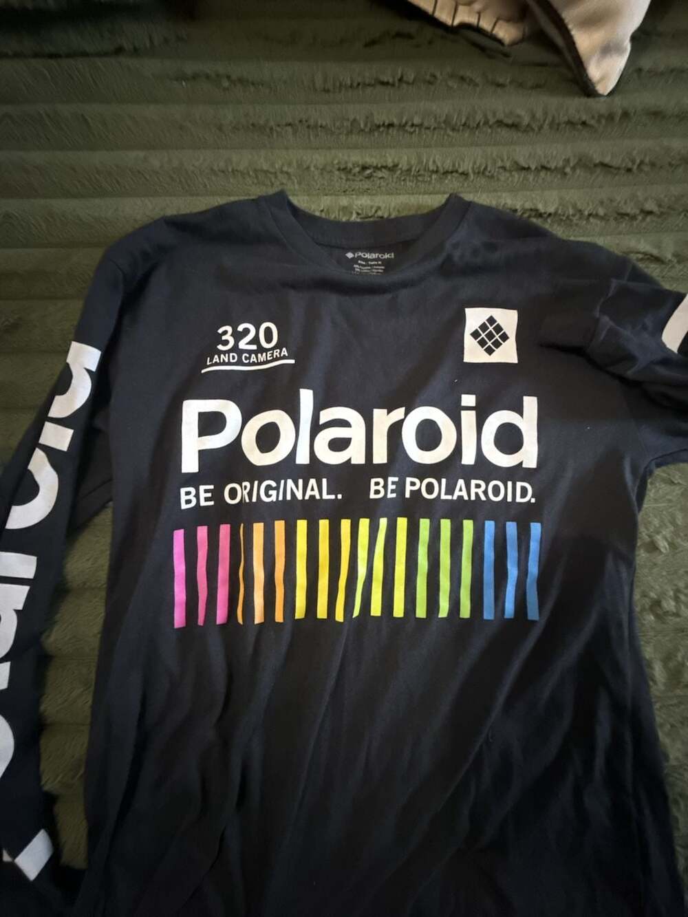 Polaroid 320 Land Camera Be Original Long Sleeve T-Shirt
